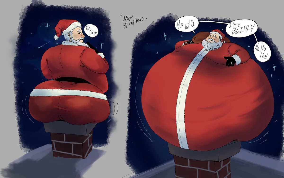 Santa Blimp 