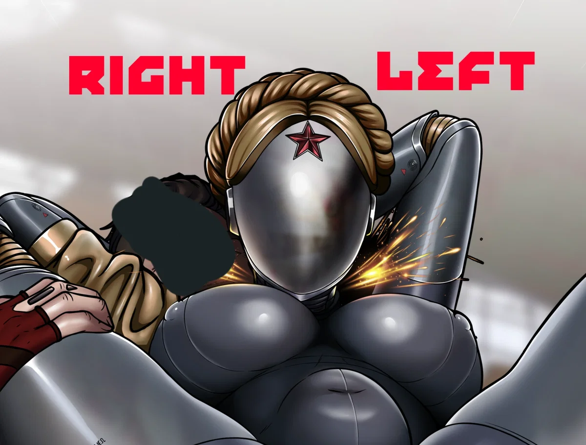 『The Twins (Left and Right): Sexy Soviet War Machines』