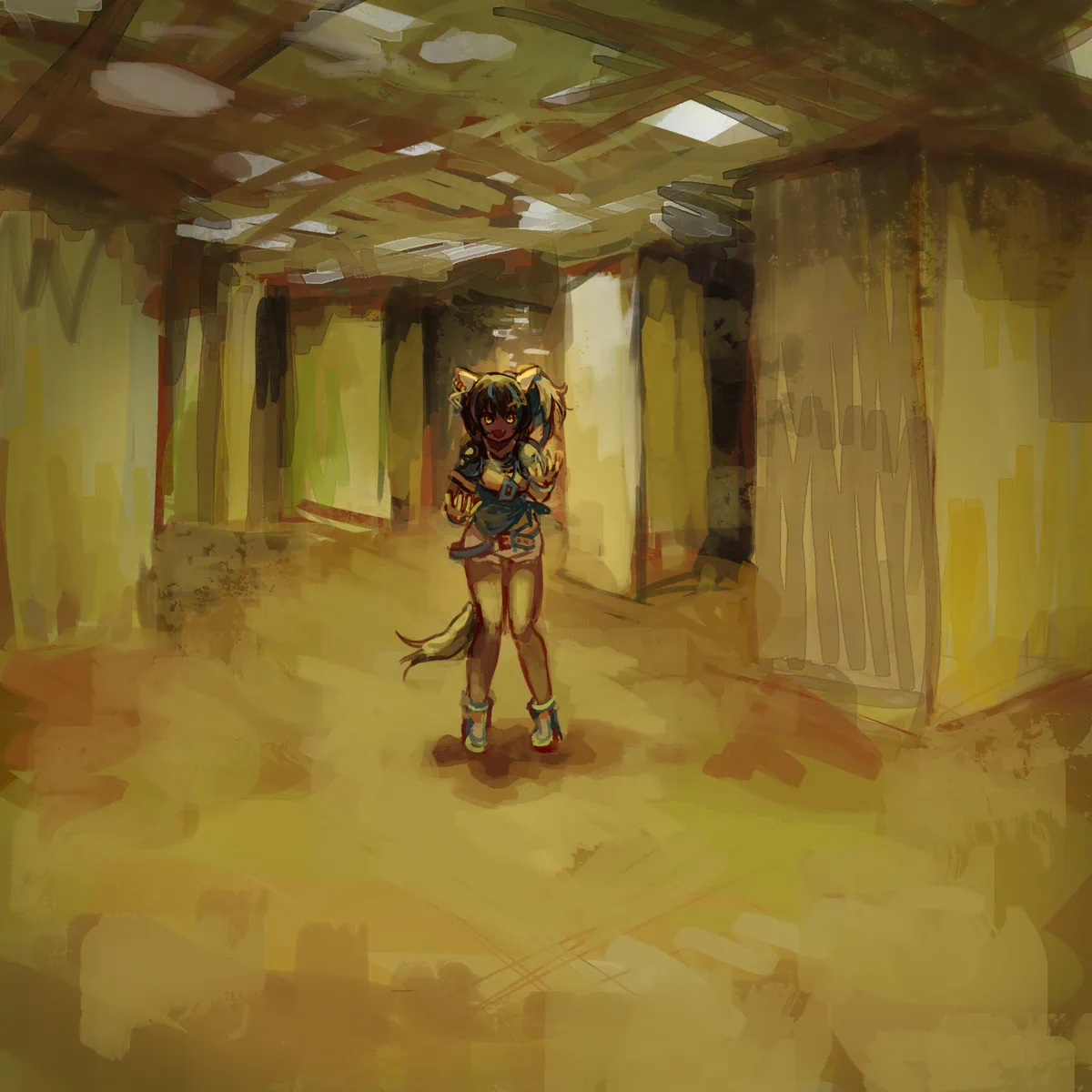 Congratulations, you're trapped in the Backrooms with the ADHD horse