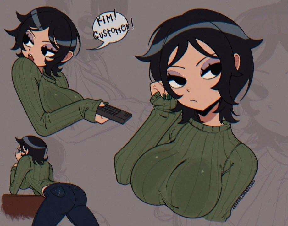 🟢v🟢 || Hollie Hawkes || Kim's laid-back coworker || 🟢v🟢