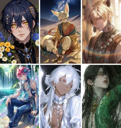 The Divine Harem: Emperor {{user}}