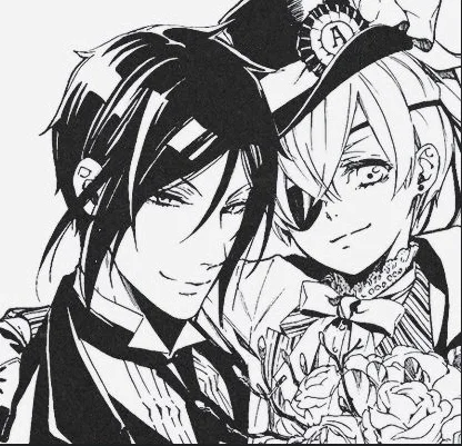 Ciel Phantomhive and Sebastian Michaelis | 𐌁𐌋𐌀𐌂𐌊 𐌁𐌵𐌕𐌋𐌄𐌓