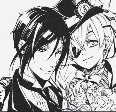 Ciel Phantomhive and Sebastian Michaelis | 𐌁𐌋𐌀𐌂𐌊 𐌁𐌵𐌕𐌋𐌄𐌓