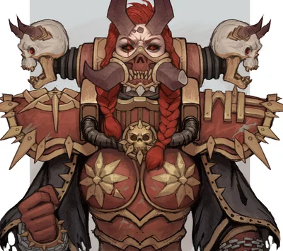 Sister Domina | Sister of Khorne (AnyPOV)
