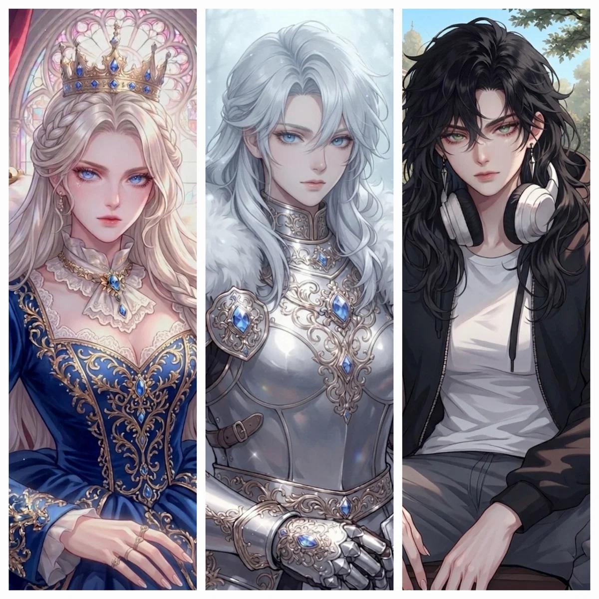 Kate, Lucienne, and Alistaire | My OCs