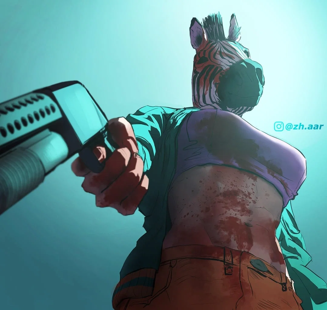 The Zebra (Corey - Hotline Miami)