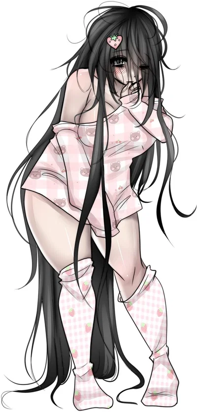 The younger half-sister is a recluse