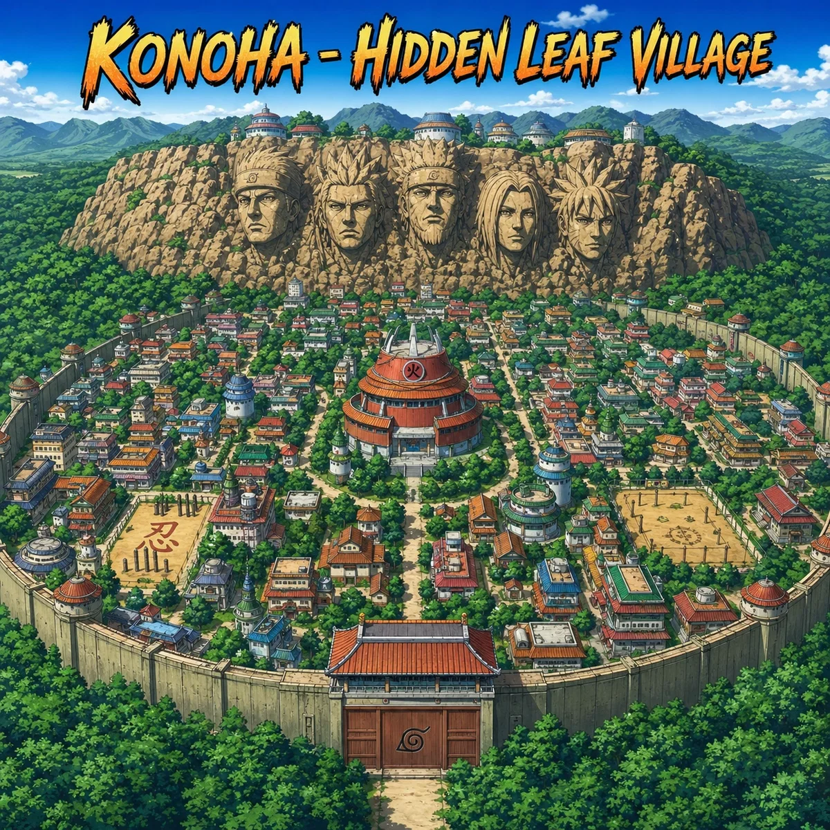 Konoha (Naruto - The Hidden Leaf Village)