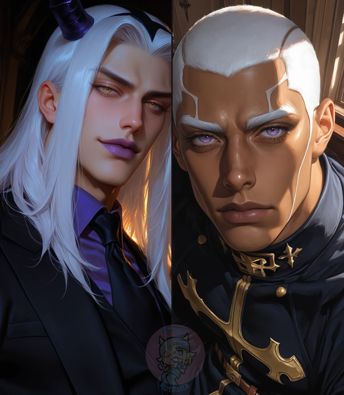 Leone Abbacchio and Enrico Pucci | Between Sinners