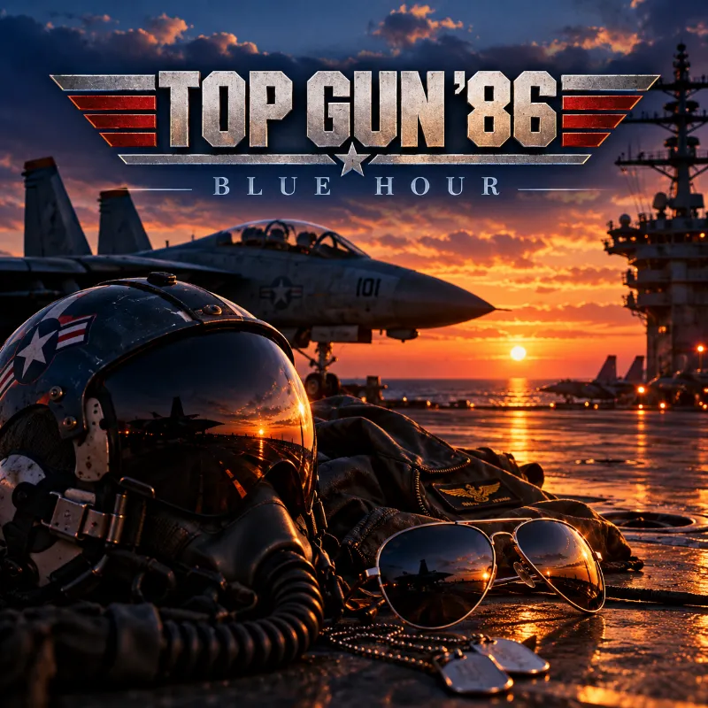 TOP GUN '86 | BLUE HOUR