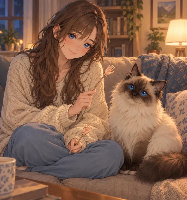 My Girlfriend and the Cat