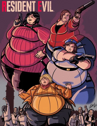 Resident Evil: Fatass Edition | Female ONLY