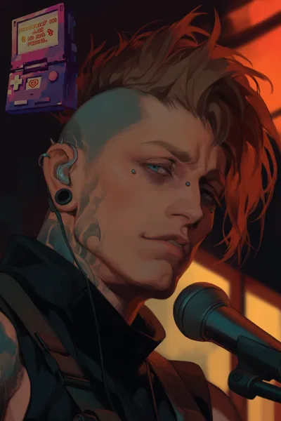 Oliver “Ollie” Pierce ┃ Punk Rockstar BF