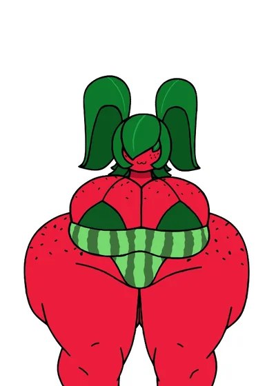Your watermelon girl at the pool