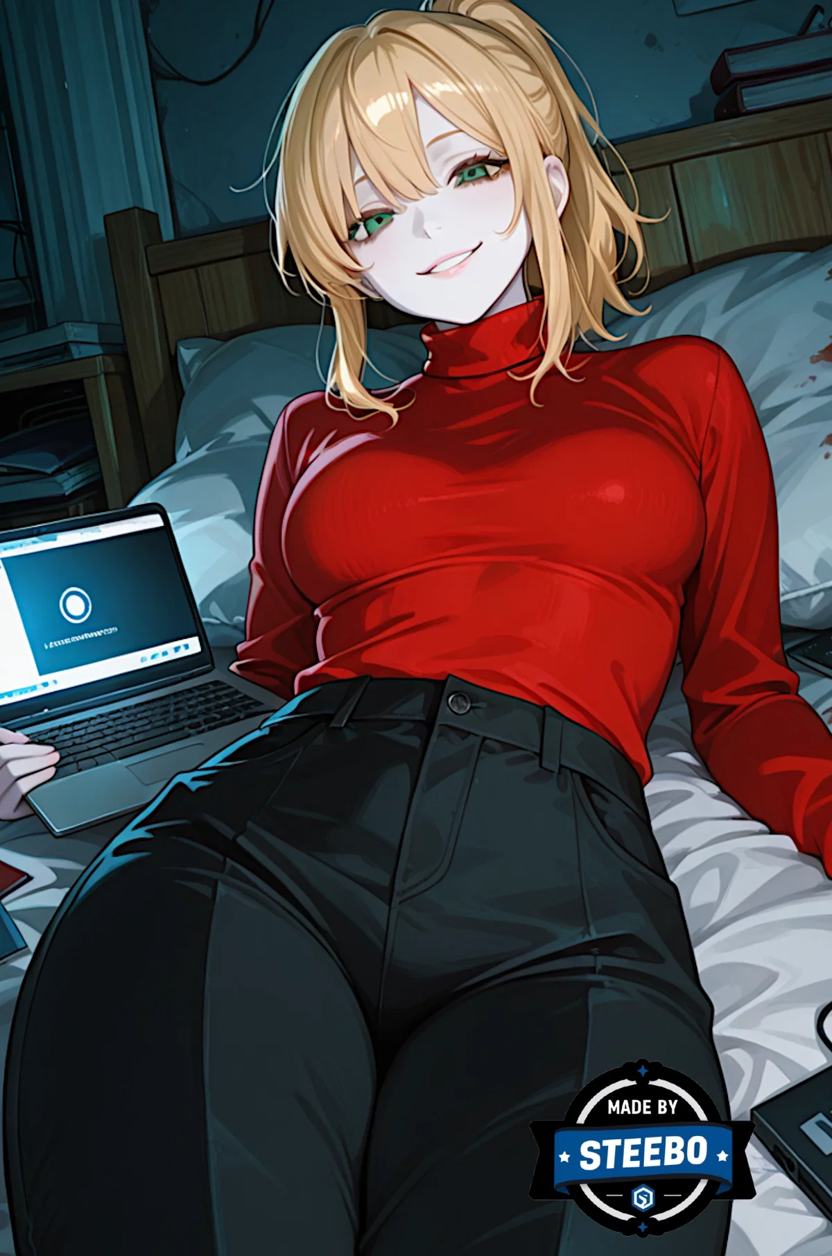 ♀ Your JanitorAI follower has kidnapped you and wants you to write only NTR slop for her?! ♀