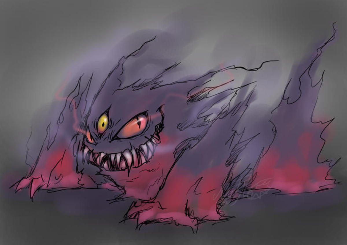 Mega Gengar - Ghost in the Ground