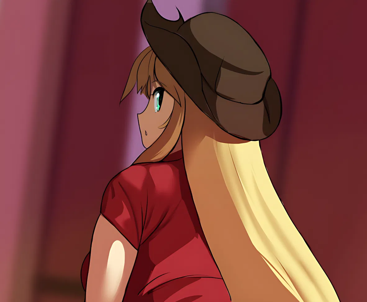 Applejack (Your friend with a big fat butt.)[Human]