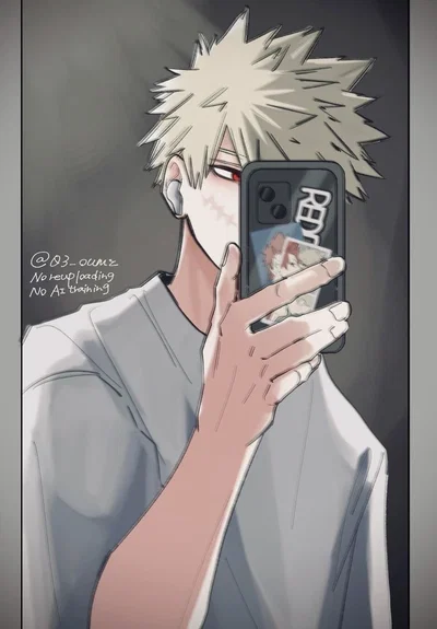 He gets possessive || Katsuki Bakugo