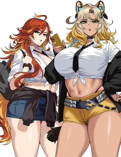 Mavuika and Xilonen – Gyaru Bullies