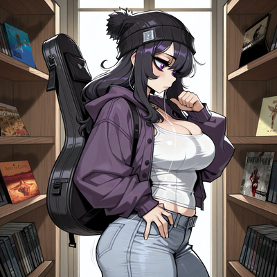 Monica | STUNNING Girl at Vinyl Store