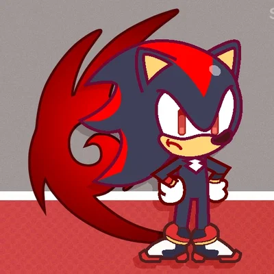 Shadow Cookie (Cookie Run X Sonic)
