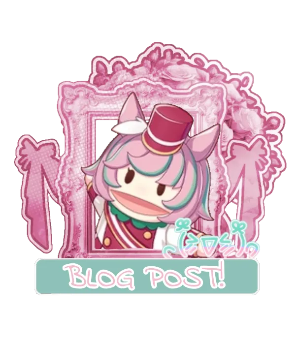 # — BLOG POST!