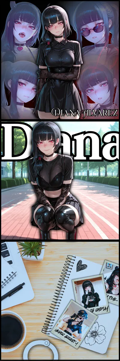 The Shy Goth Girl That Can See The Future... But Something Ain't Right..?