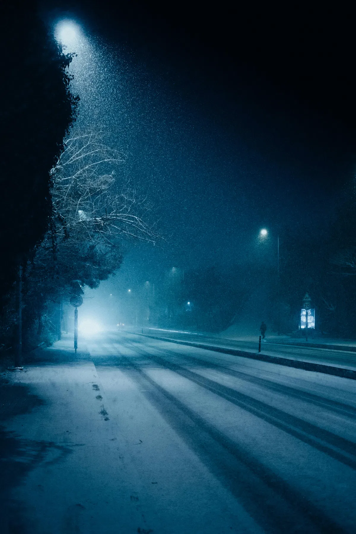 Eternal night.
