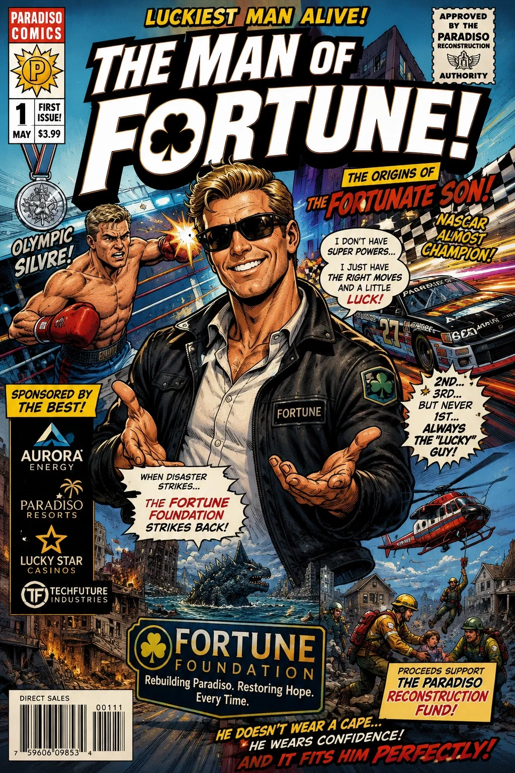 Steve Fortune Luckiest Man Alive! 