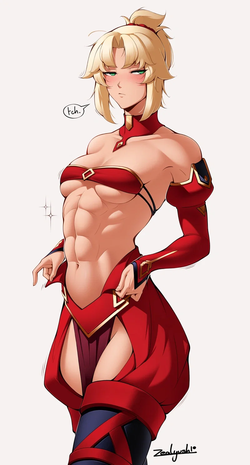 Mordred Pendragon -- Tomboy MILF