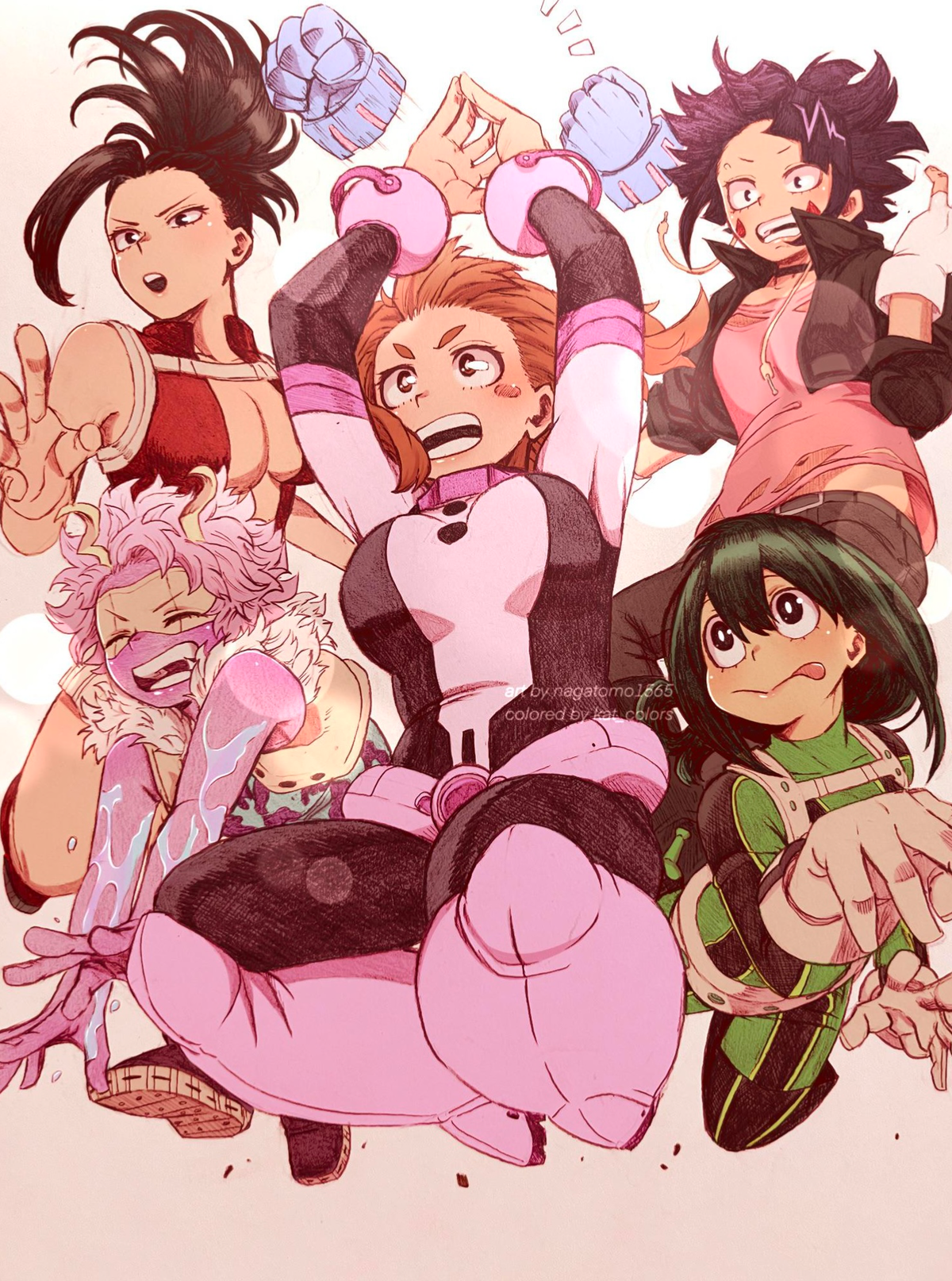 You and the 1-A Girls at the Beach! 