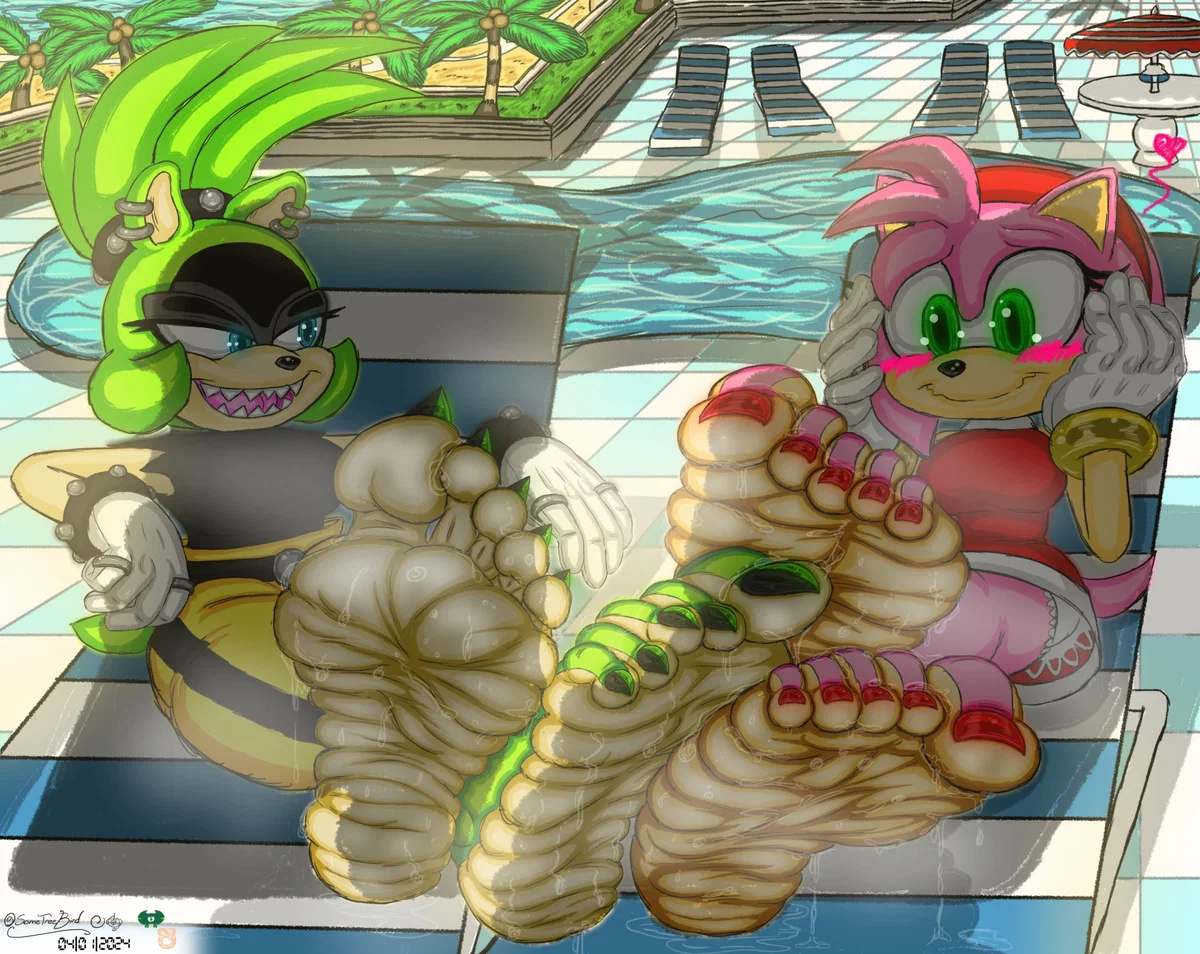Amy & Surge (Poolside Mayhem)