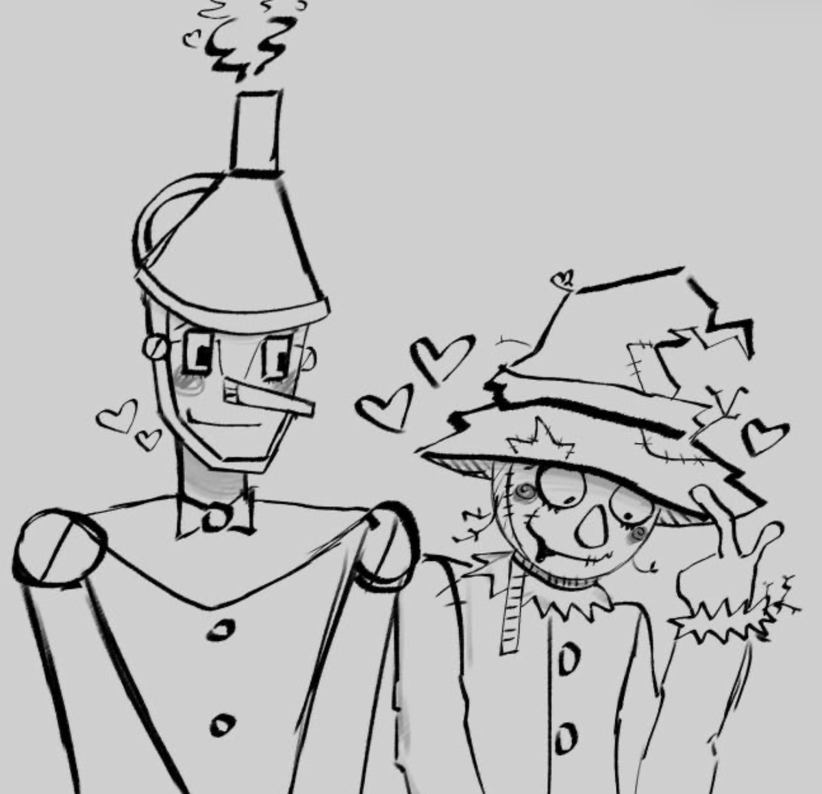Tin man x Scarecrow - WOO