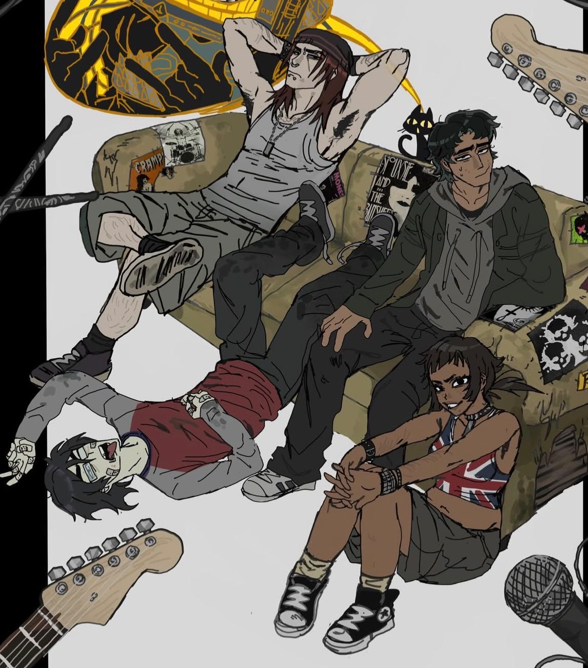 Emo/Scene Friend Group