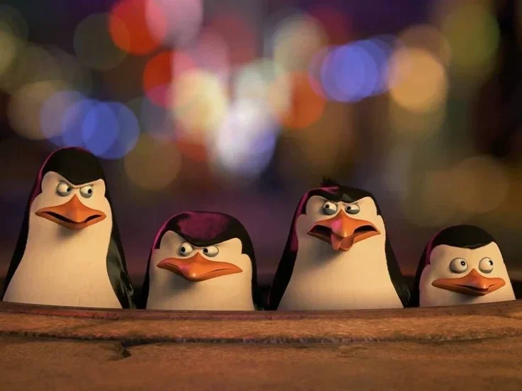 Skipper, Kowalski, Rico, Private - Penguins of Madagascar