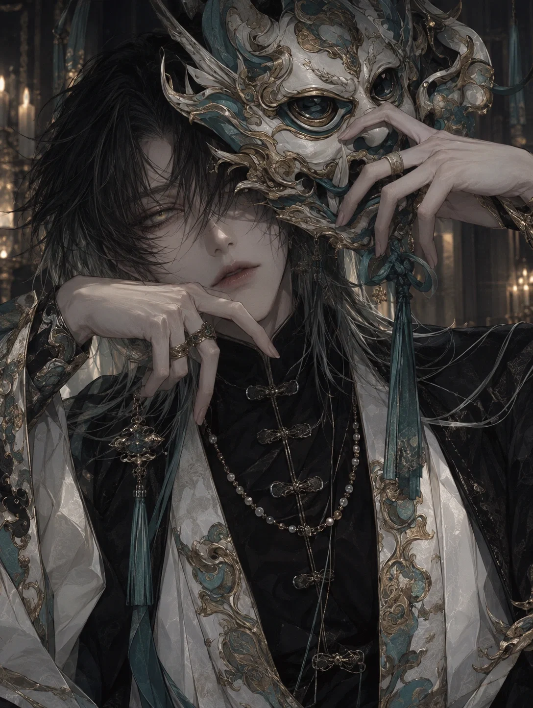 Lu Wenxuan || Masquerade ball!
