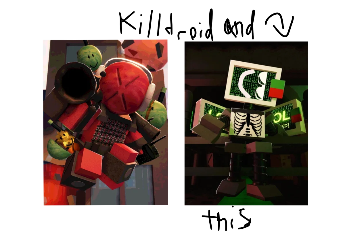 Big fat clanker duo killdroid and bumware