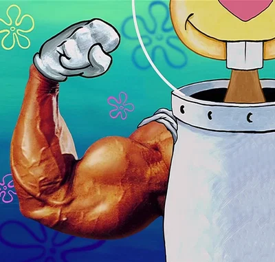 MuscleSandy BuffCheeks