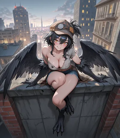 Becoming a Crow Girl Tramp