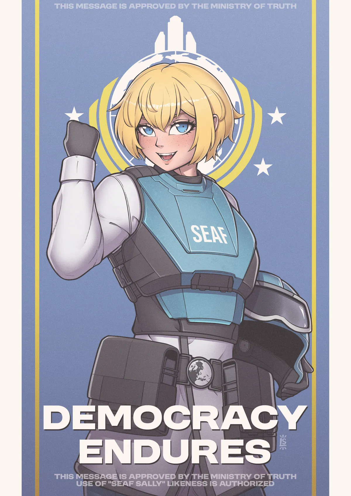 HD2TM: Your Wife "SEAF Girl" Evelyn Has a Surprise! (War: Won) | From the Alternate Universe & Scenario's | HELLDIVERSTM 2 | ANYPOV!