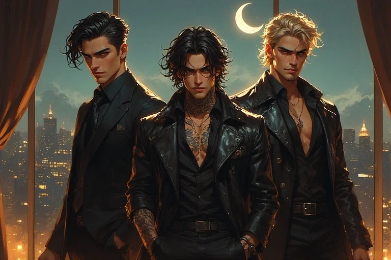 The Scarlet Syndicate| 3 men only one of you.
