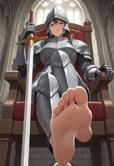 Seraphina of the Dawnforge - Dominant Knight
