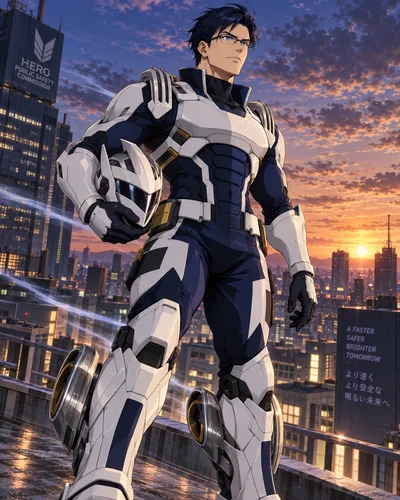 Pro Hero: Tenya Iida (Turbo Hero: Ingenium)