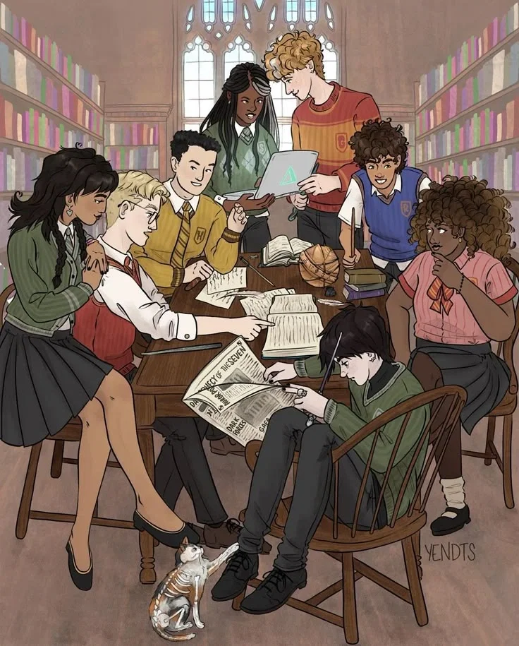 The Seven PJO  x Hogwarts