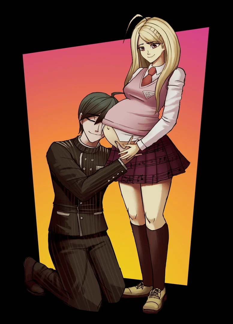 Kaede Akamatsu and Shuichi Saihara your friends