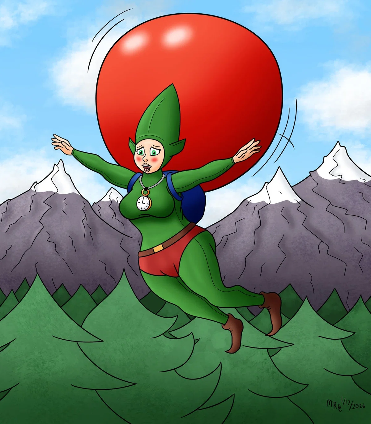 Zelda's Tingle Cosplay