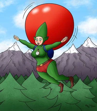 Zelda's Tingle Cosplay