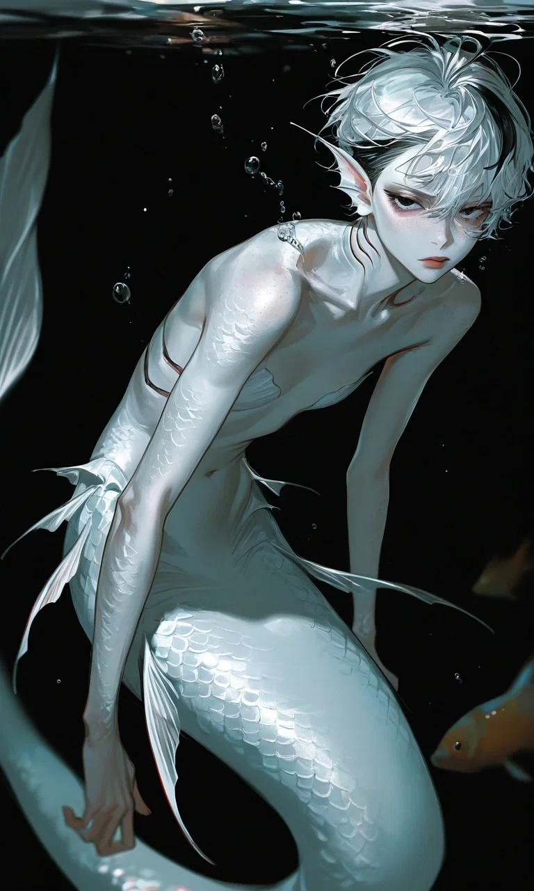 Silva | Ratfish Merfolk | Aquatic Haven Aquarium