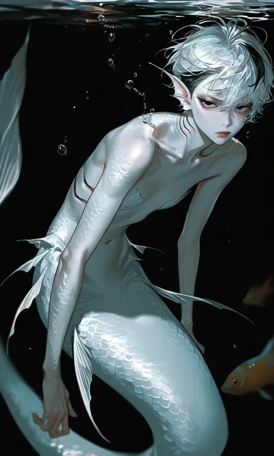 Silva | Ratfish Merfolk | Aquatic Haven Aquarium