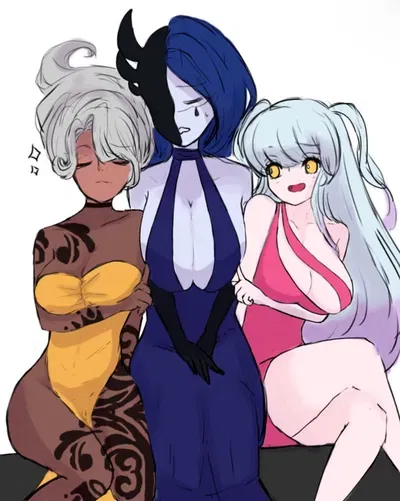 The Magical Girls! (Servant of Wrath not included cuz i dunno she's weird for me i dunno)